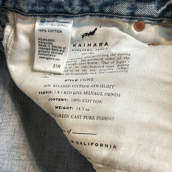 AG ADRIANO GOLDSCHMIED Women's Clove Patchwork Relaxed Vintage Straight Jeans - Picture 2 of 6